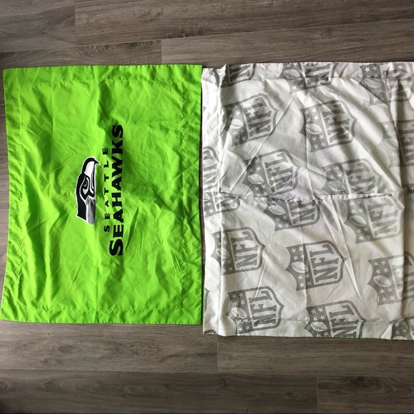 Seahawks Pillow Cases and Bed Sheet - Picture 5 of 6